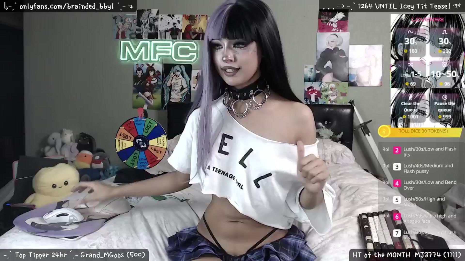 Gallery image thumbnail from braindedbby's myfreecams stream on, 09/09/2025, 04:53 image 8 of 20