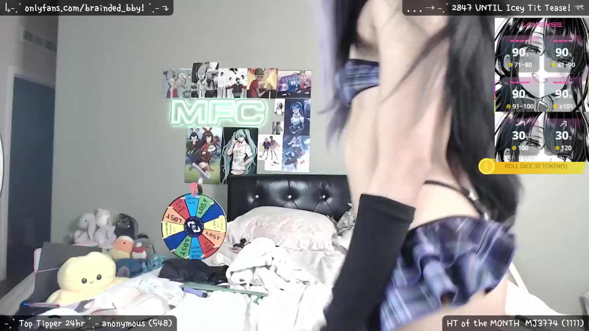 Gallery image thumbnail from braindedbby's myfreecams stream on, 09/09/2025, 06:07 image 1 of 20