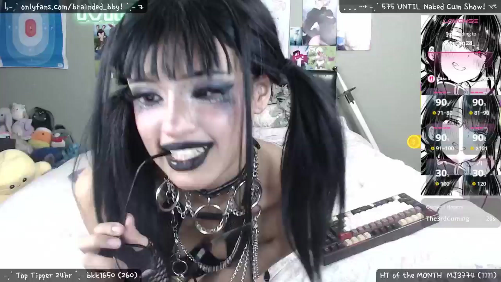 Gallery image thumbnail from braindedbby's myfreecams stream on, 09/10/2025, 09:03 image 3 of 20