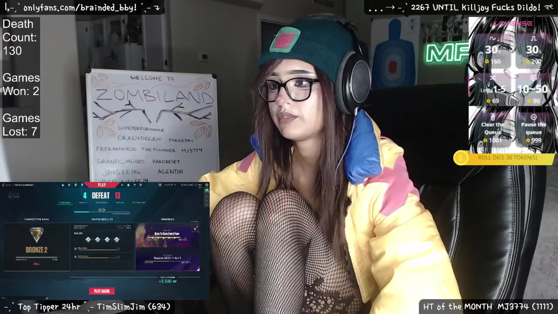 Gallery image thumbnail from braindedbby's myfreecams stream on, 09/13/2025, 24:14 image 13 of 20