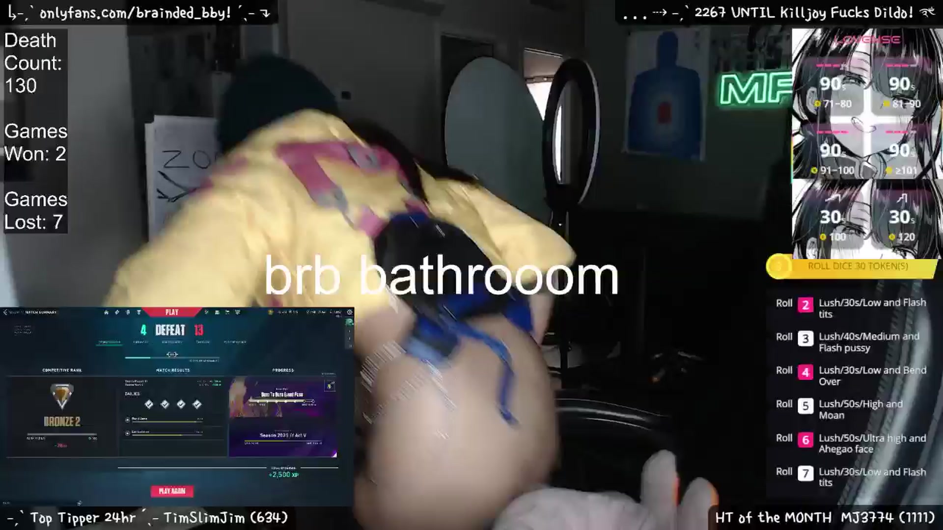 Gallery image thumbnail from braindedbby's myfreecams stream on, 09/13/2025, 24:14 image 14 of 20