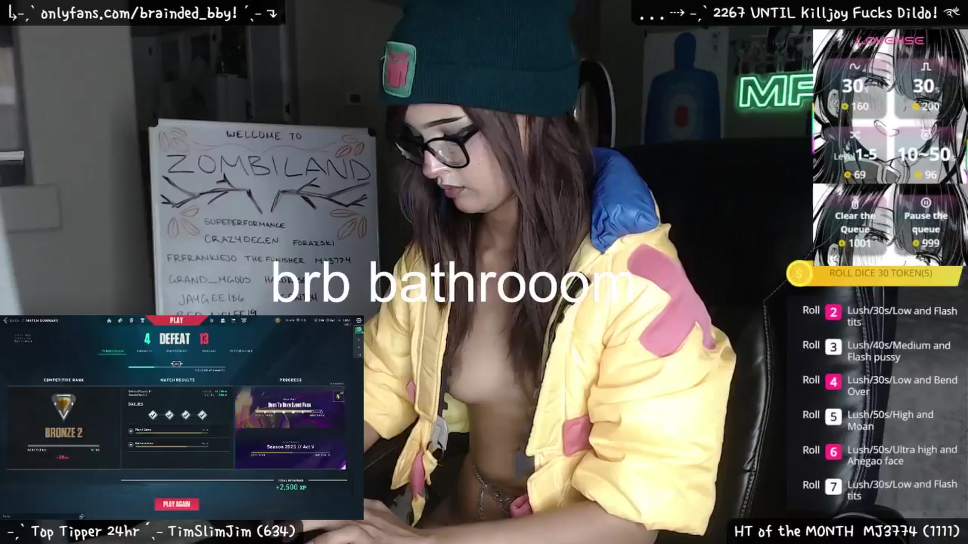 Gallery image thumbnail from braindedbby's myfreecams stream on, 09/13/2025, 24:14 image 18 of 20