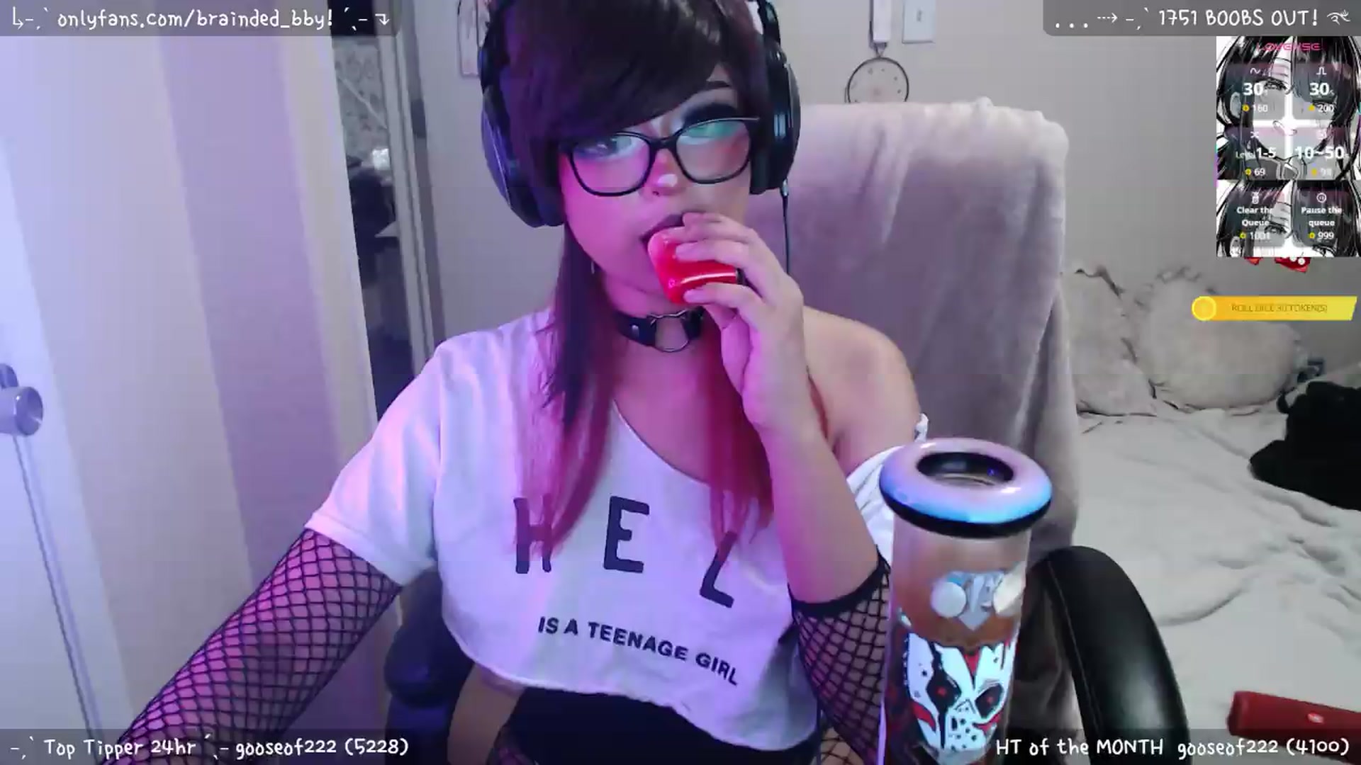 Gallery image thumbnail from braindedbby's myfreecams stream on, 05/11/2026, 05:55 image 10 of 20