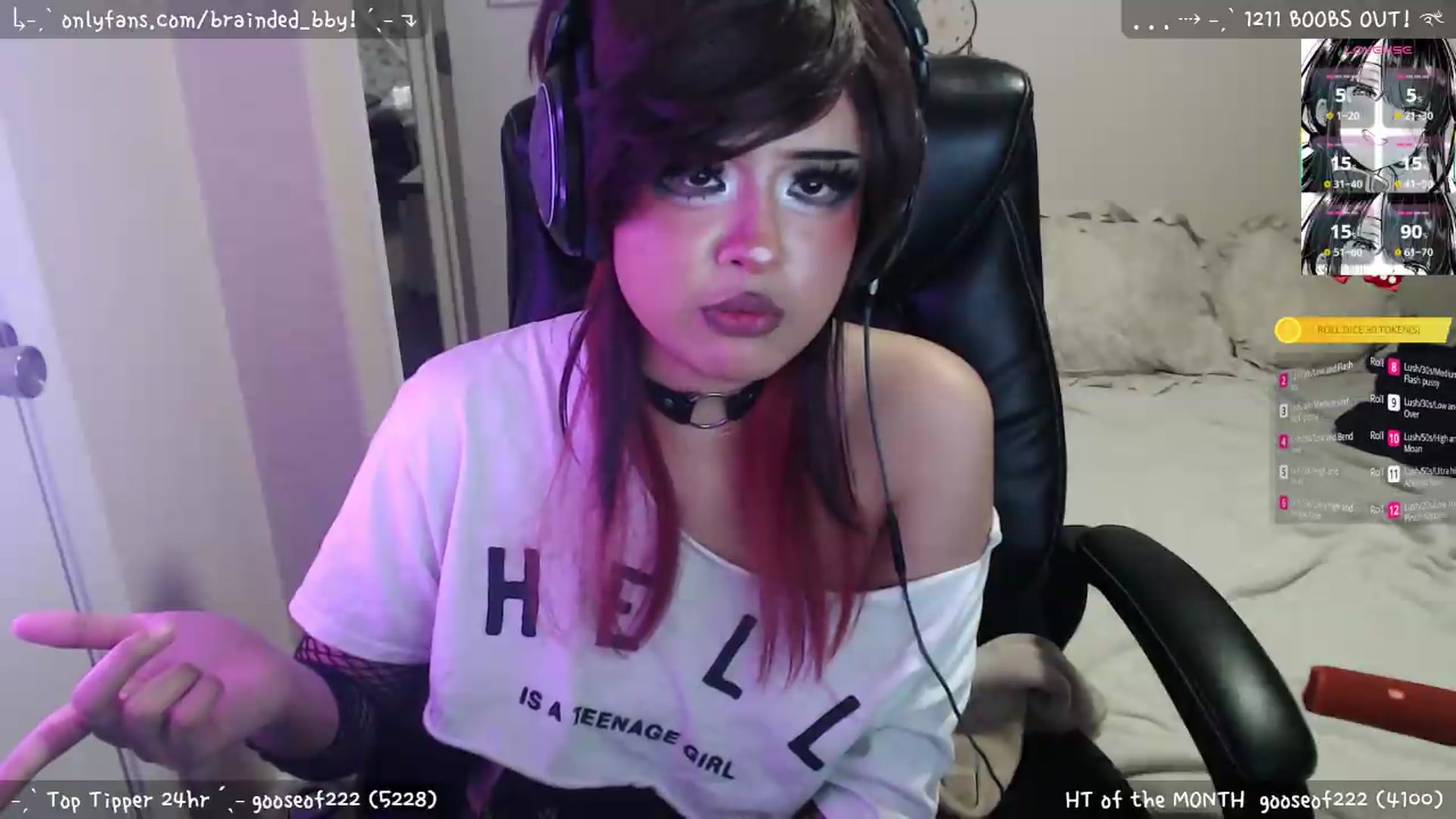Gallery image thumbnail from braindedbby's myfreecams stream on, 05/11/2026, 05:55 image 16 of 20