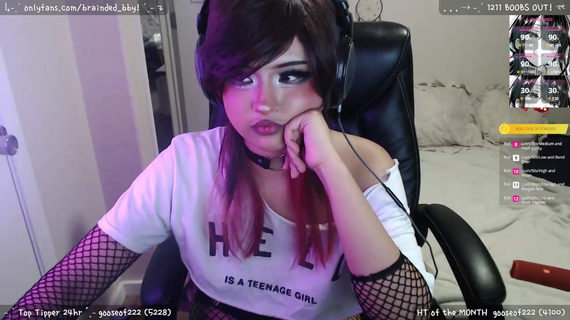 Gallery image thumbnail from braindedbby's myfreecams stream on, 05/11/2026, 05:55 image 17 of 20