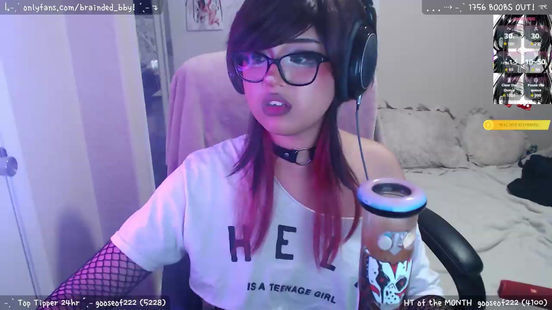 Gallery image thumbnail from braindedbby's myfreecams stream on, 05/11/2026, 05:55 image 9 of 20