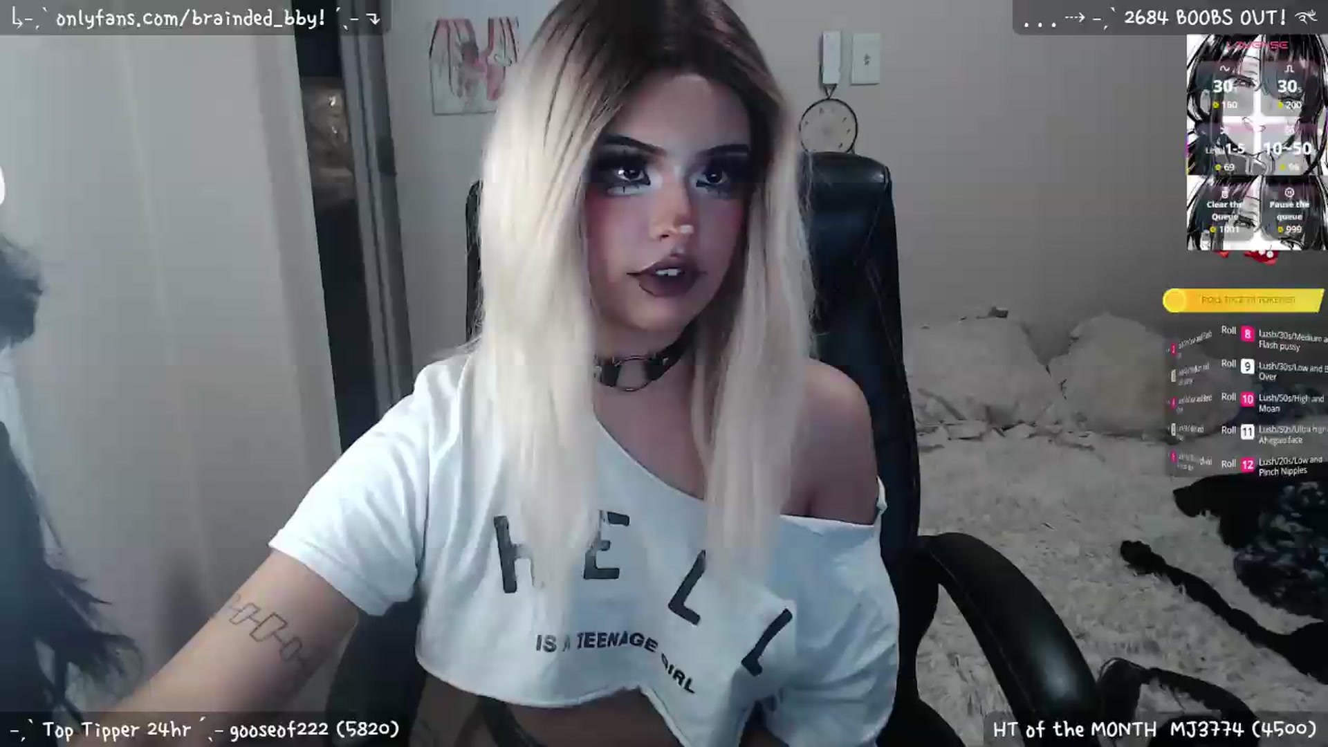 Gallery image thumbnail from braindedbby's myfreecams stream on, 05/15/2026, 08:48 image 2 of 20
