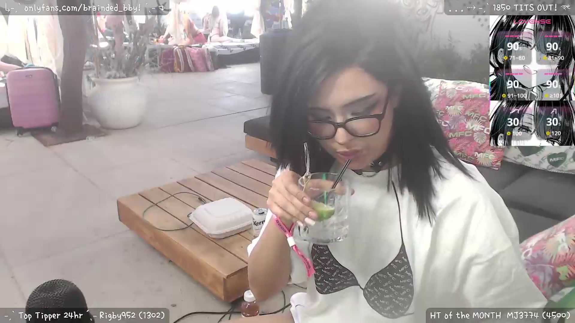 Gallery image thumbnail from braindedbby's myfreecams stream on, 05/19/2026, 04:00 image 7 of 20