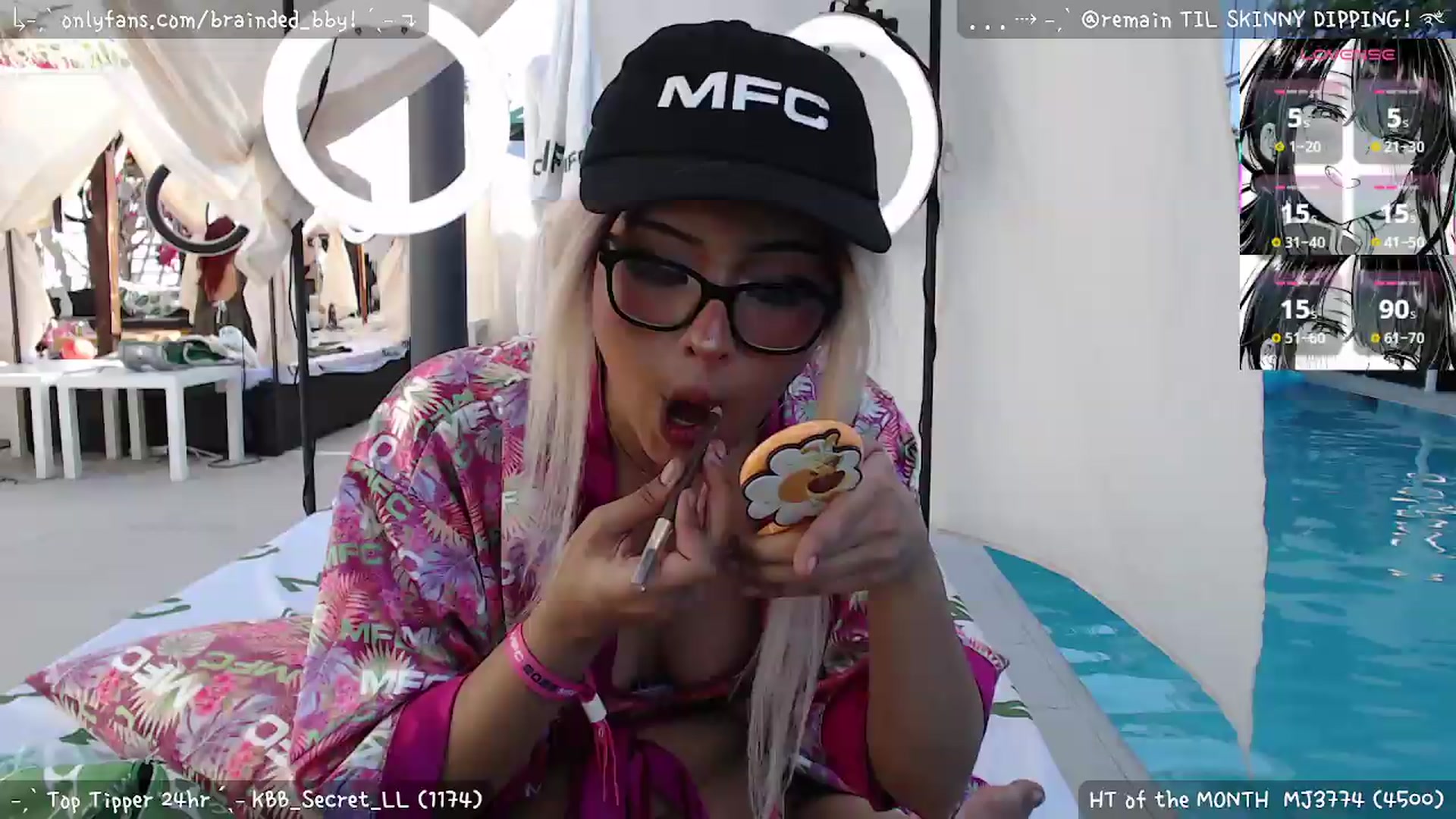 Gallery image thumbnail from braindedbby's myfreecams stream on, 05/21/2026, 24:50 image 15 of 20