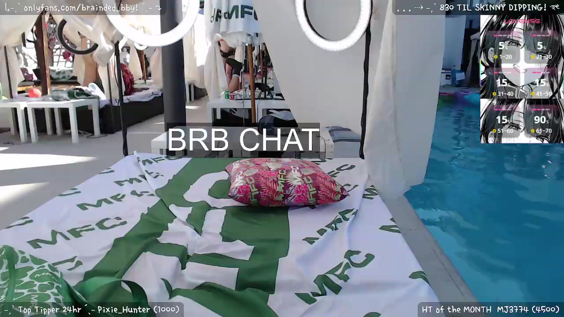 Gallery image thumbnail from braindedbby's myfreecams stream on, 05/21/2026, 24:50 image 14 of 20