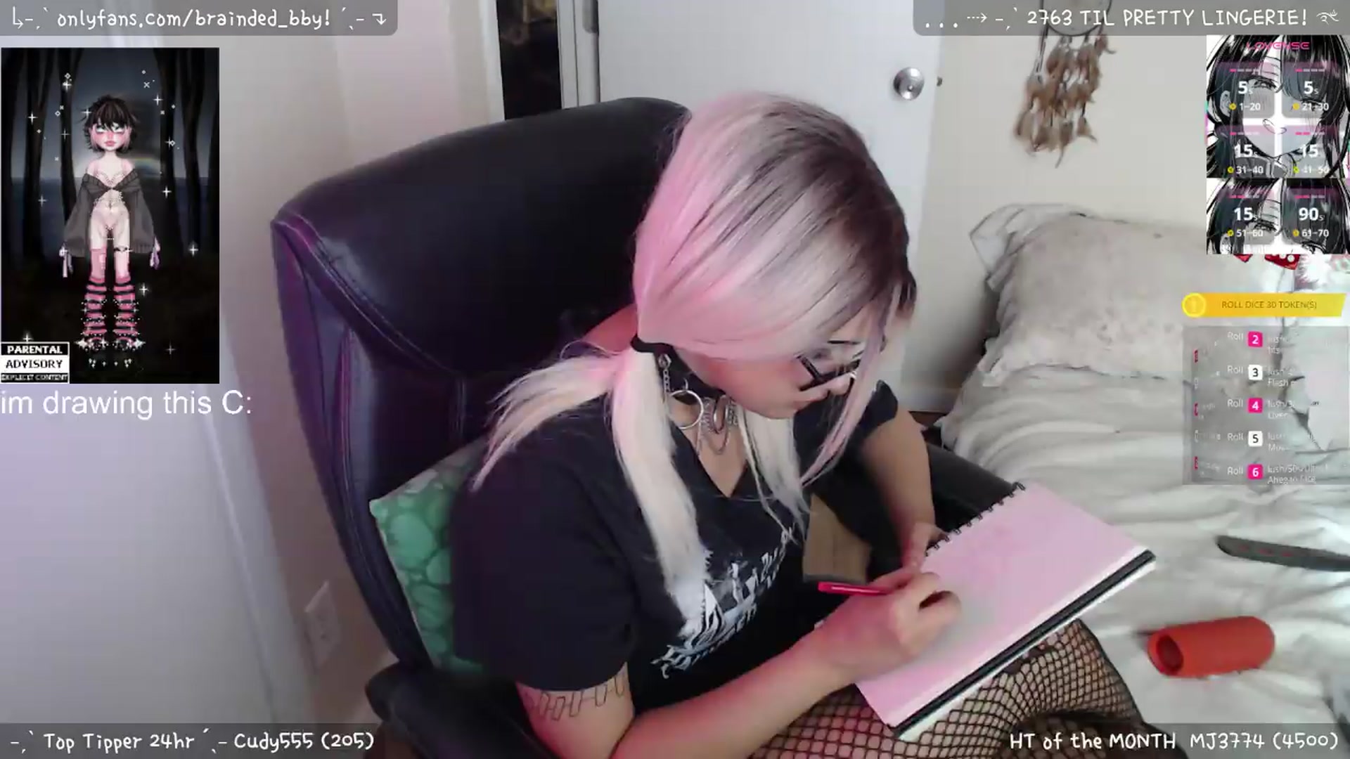 Gallery image thumbnail from braindedbby's myfreecams stream on, 05/27/2026, 24:03 image 18 of 20