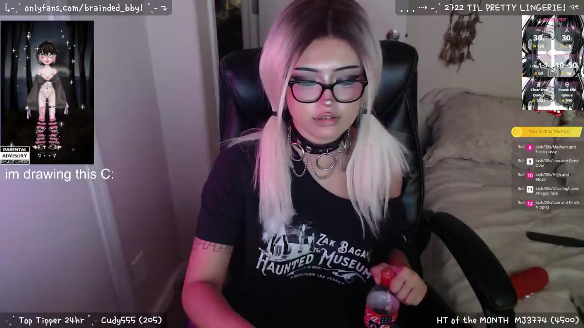 Gallery image thumbnail from braindedbby's myfreecams stream on, 05/27/2026, 04:06 image 11 of 20