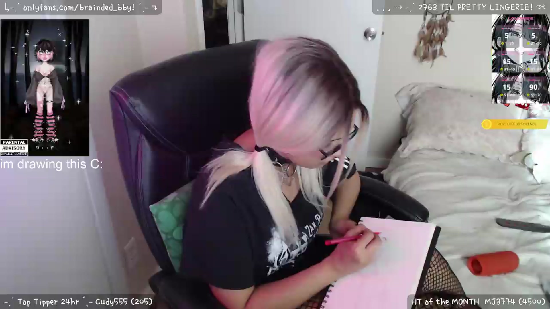 Gallery image thumbnail from braindedbby's myfreecams stream on, 05/27/2026, 04:06 image 4 of 20