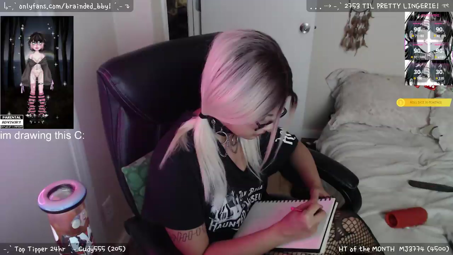 Gallery image thumbnail from braindedbby's myfreecams stream on, 05/27/2026, 04:06 image 5 of 20