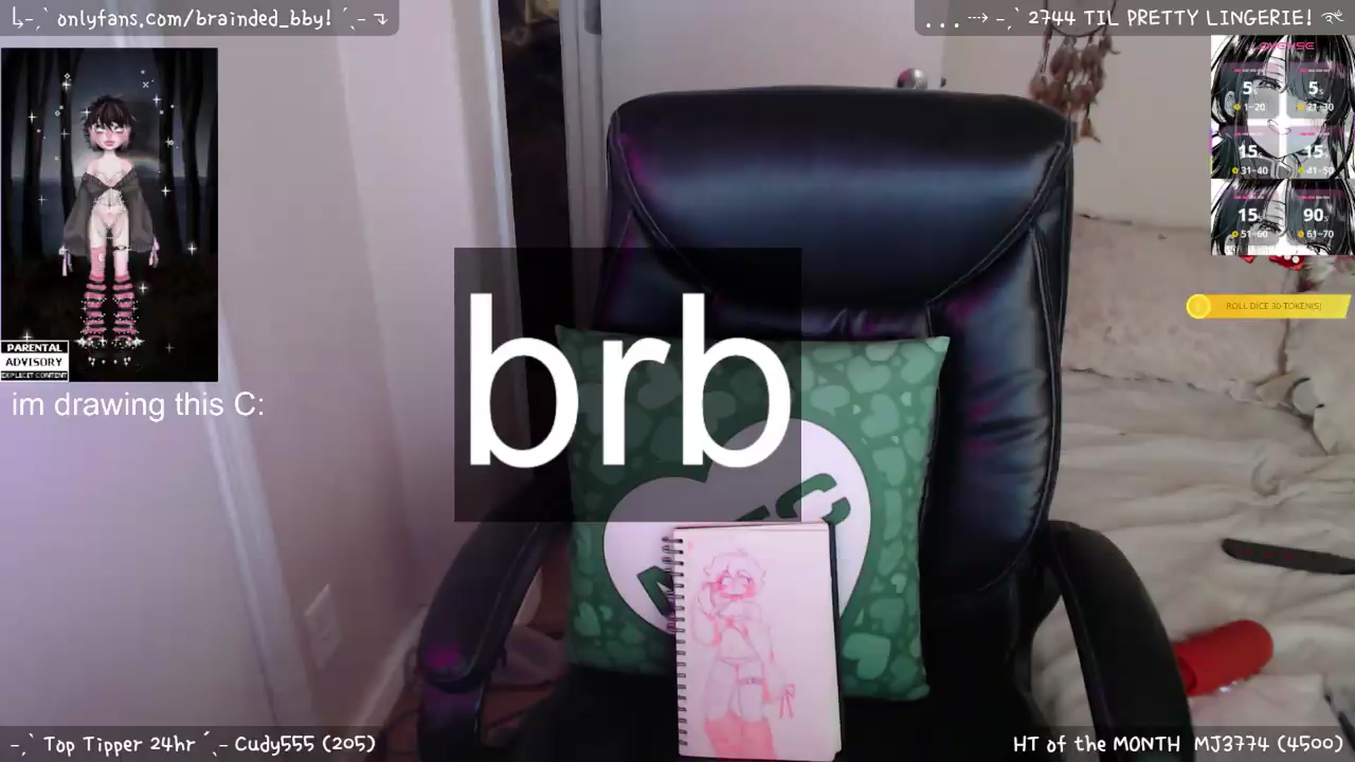 Gallery image thumbnail from braindedbby's myfreecams stream on, 05/27/2026, 04:06 image 10 of 20