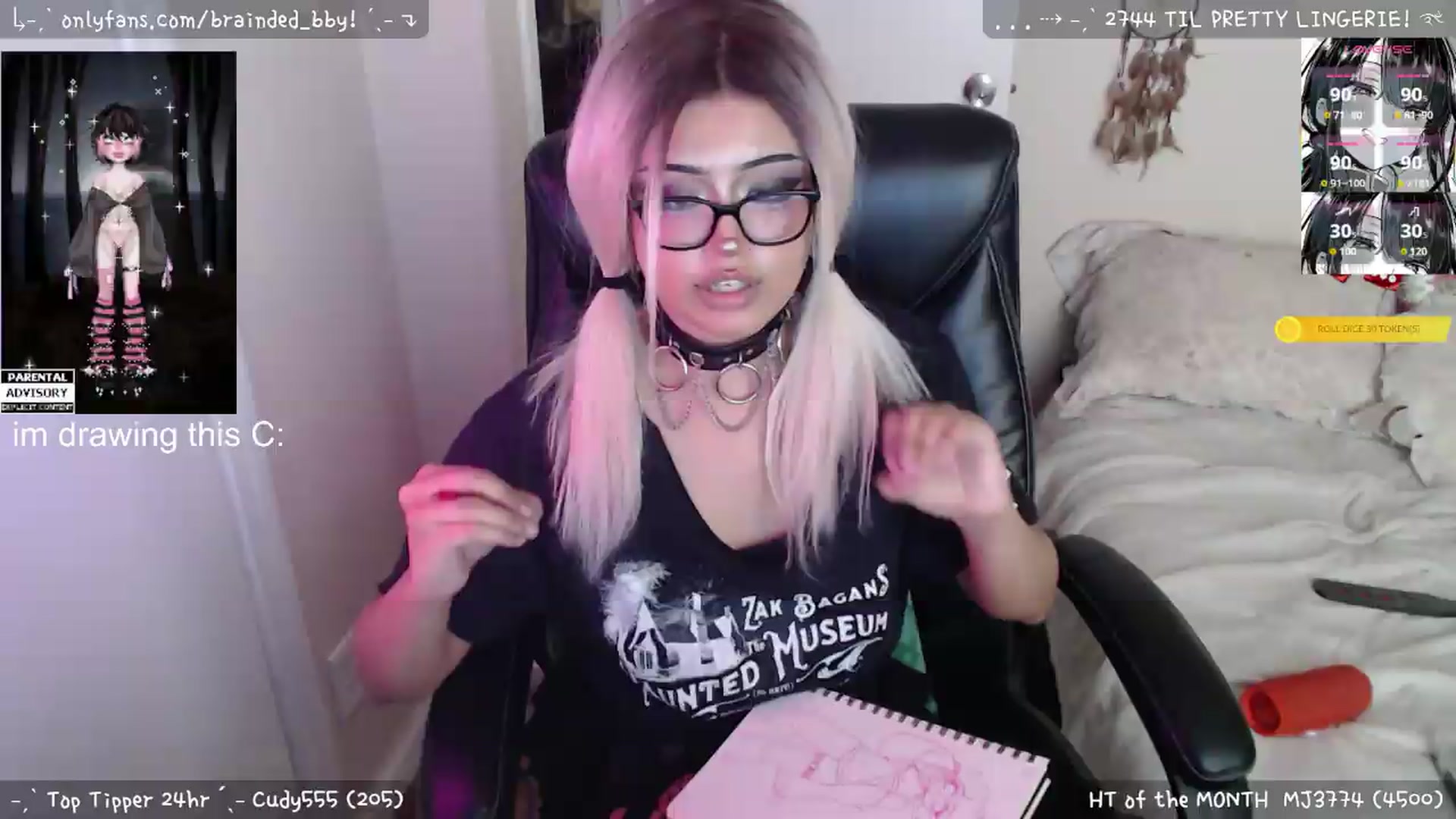 Gallery image thumbnail from braindedbby's myfreecams stream on, 05/27/2026, 04:06 image 8 of 20