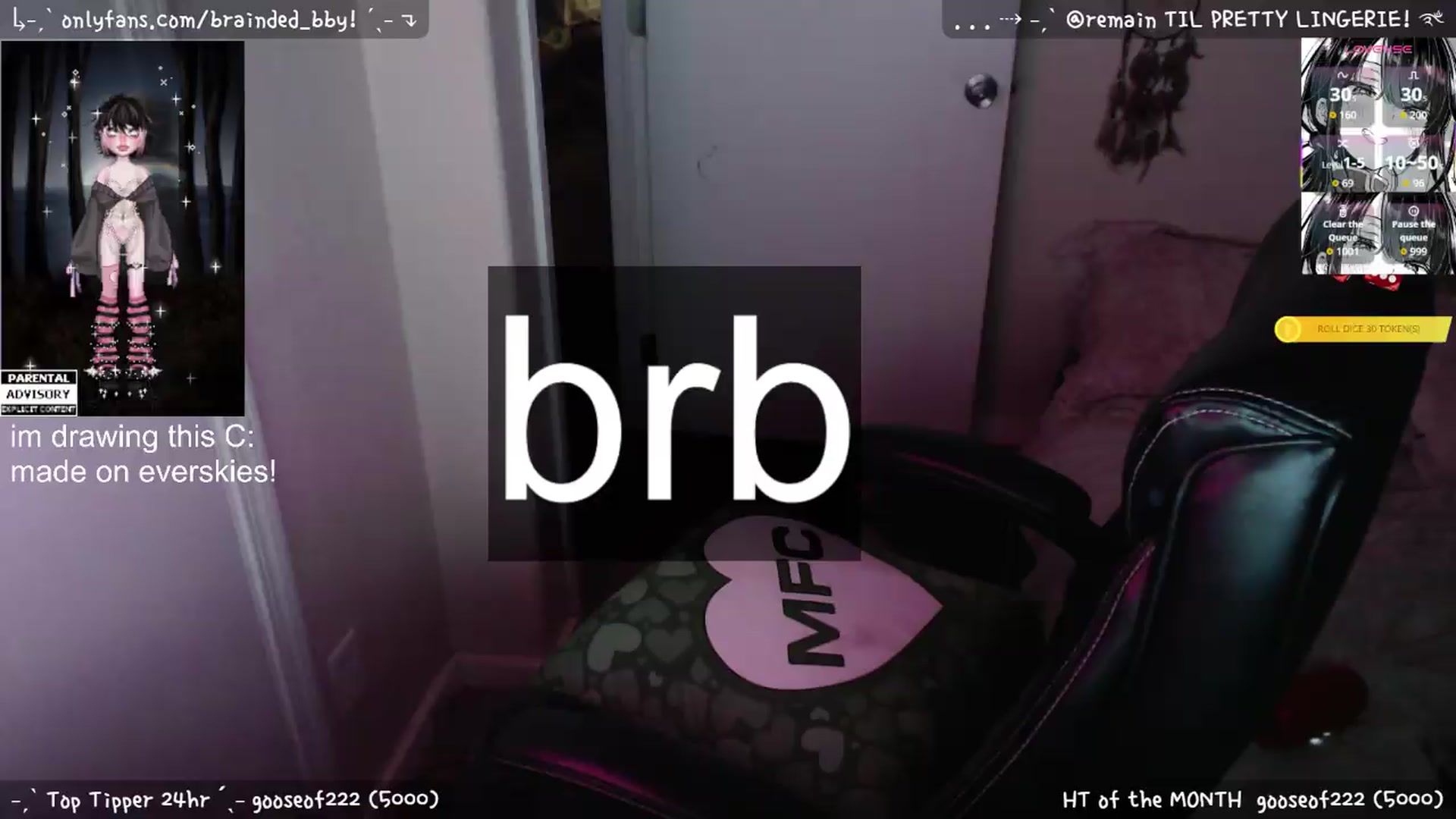 Gallery image thumbnail from braindedbby's myfreecams stream on, 05/27/2026, 04:06 image 14 of 20