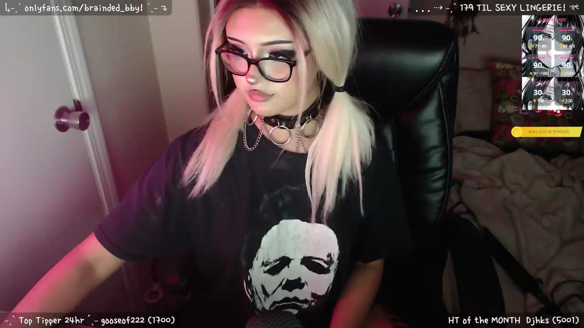 Gallery image thumbnail from braindedbby's myfreecams stream on, 05/29/2026, 06:23 image 14 of 20