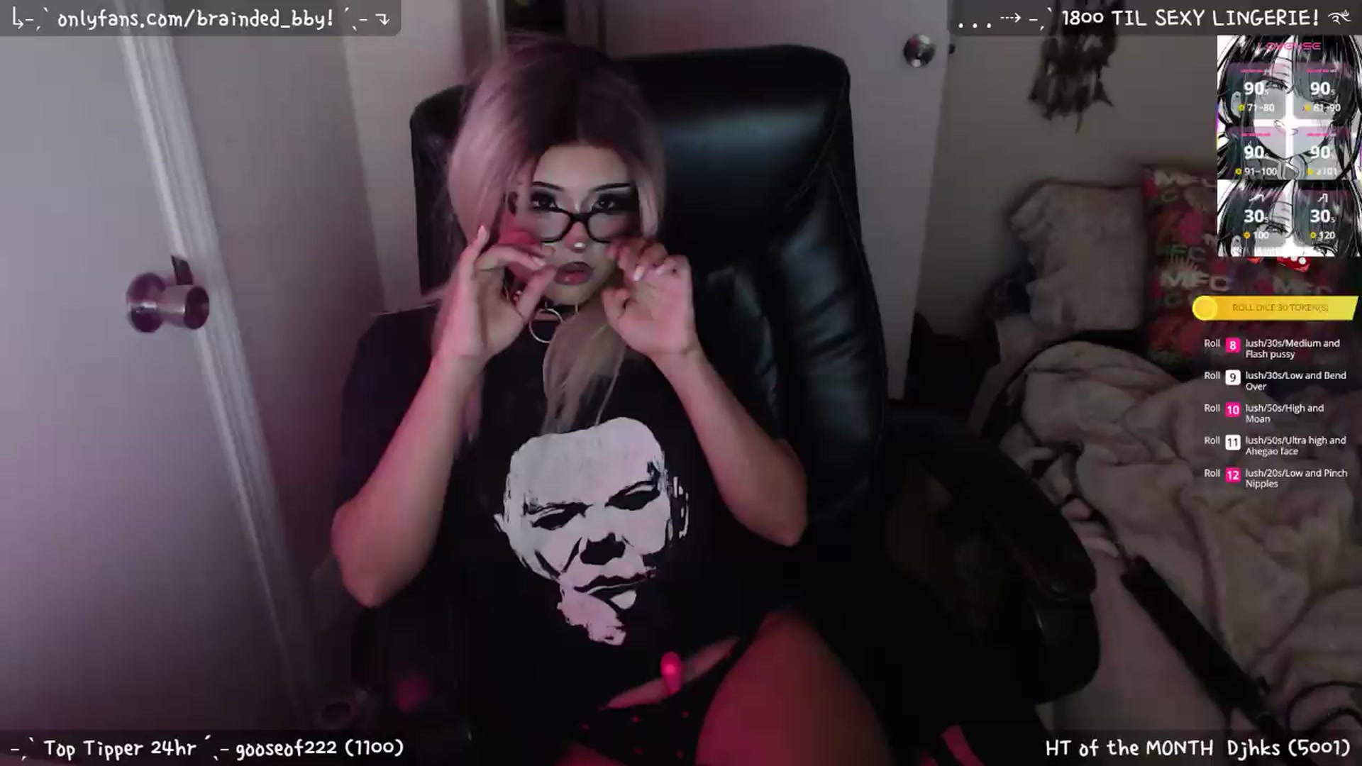 Gallery image thumbnail from braindedbby's myfreecams stream on, 05/29/2026, 06:23 image 1 of 20