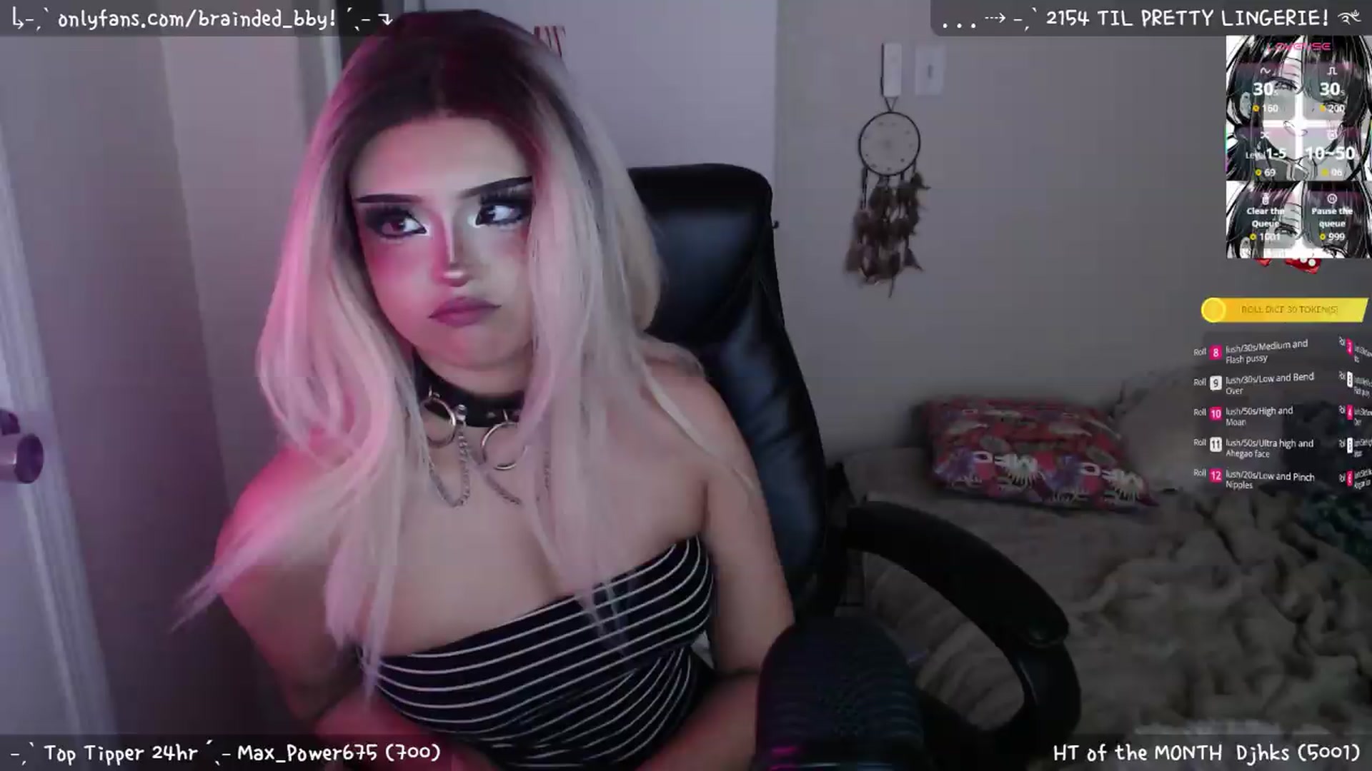 Gallery image thumbnail from braindedbby's myfreecams stream on, 05/30/2026, 22:09 image 6 of 20