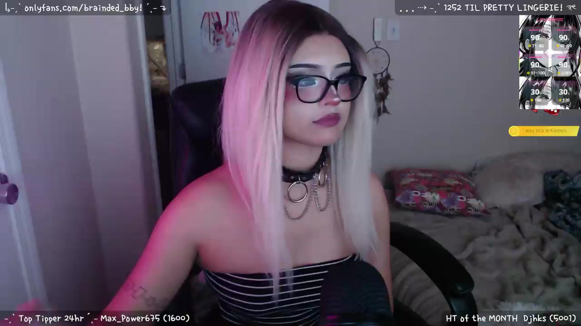 Gallery image thumbnail from braindedbby's myfreecams stream on, 05/30/2026, 22:09 image 20 of 20