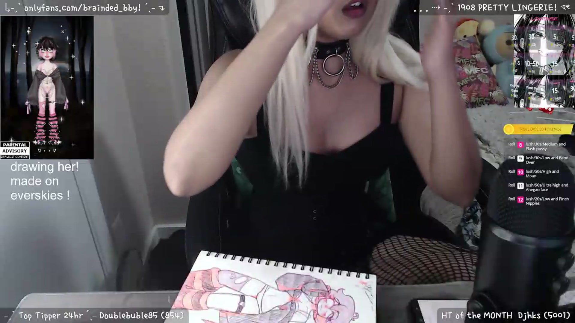 Gallery image thumbnail from braindedbby's myfreecams stream on, 06/01/2026, 24:03 image 20 of 20