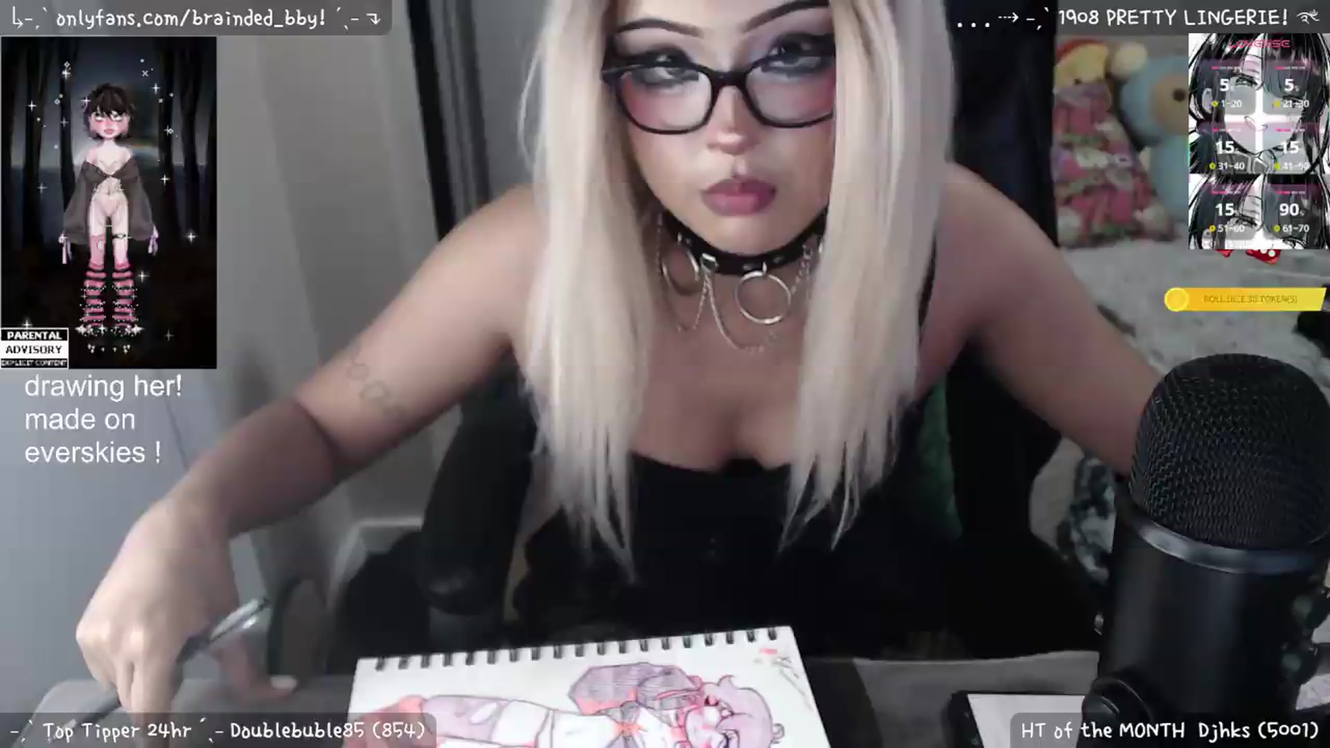 Gallery image thumbnail from braindedbby's myfreecams stream on, 06/01/2026, 04:43 image 11 of 20