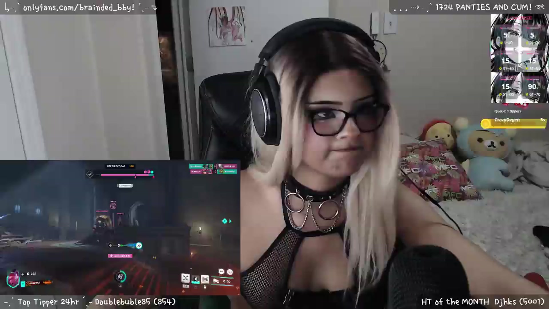 Gallery image thumbnail from braindedbby's myfreecams stream on, 06/01/2026, 07:12 image 12 of 20