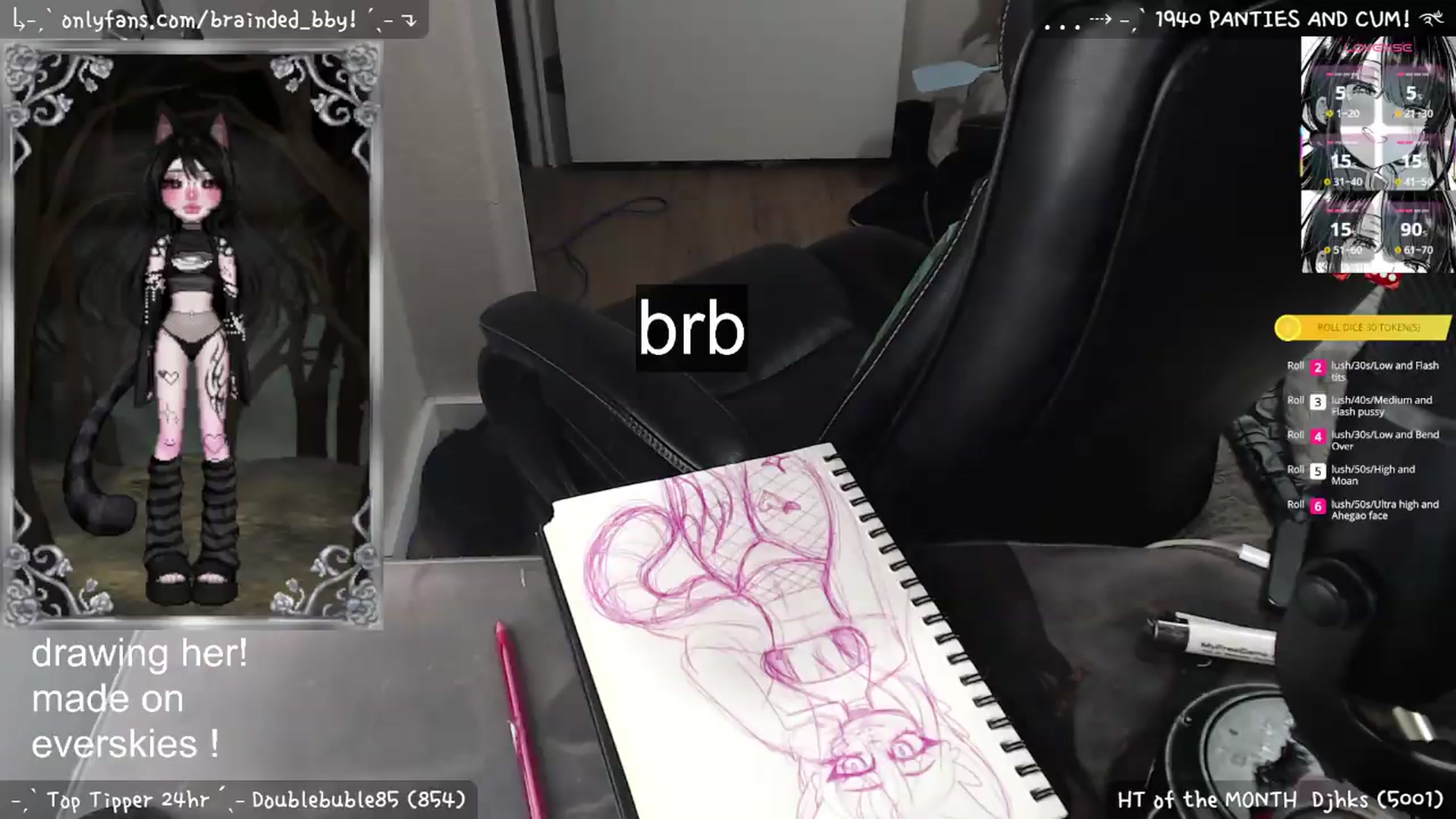 Gallery image thumbnail from braindedbby's myfreecams stream on, 06/01/2026, 07:12 image 1 of 20