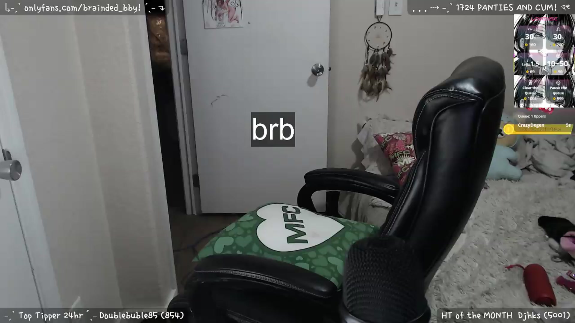 Gallery image thumbnail from braindedbby's myfreecams stream on, 06/01/2026, 07:12 image 7 of 20