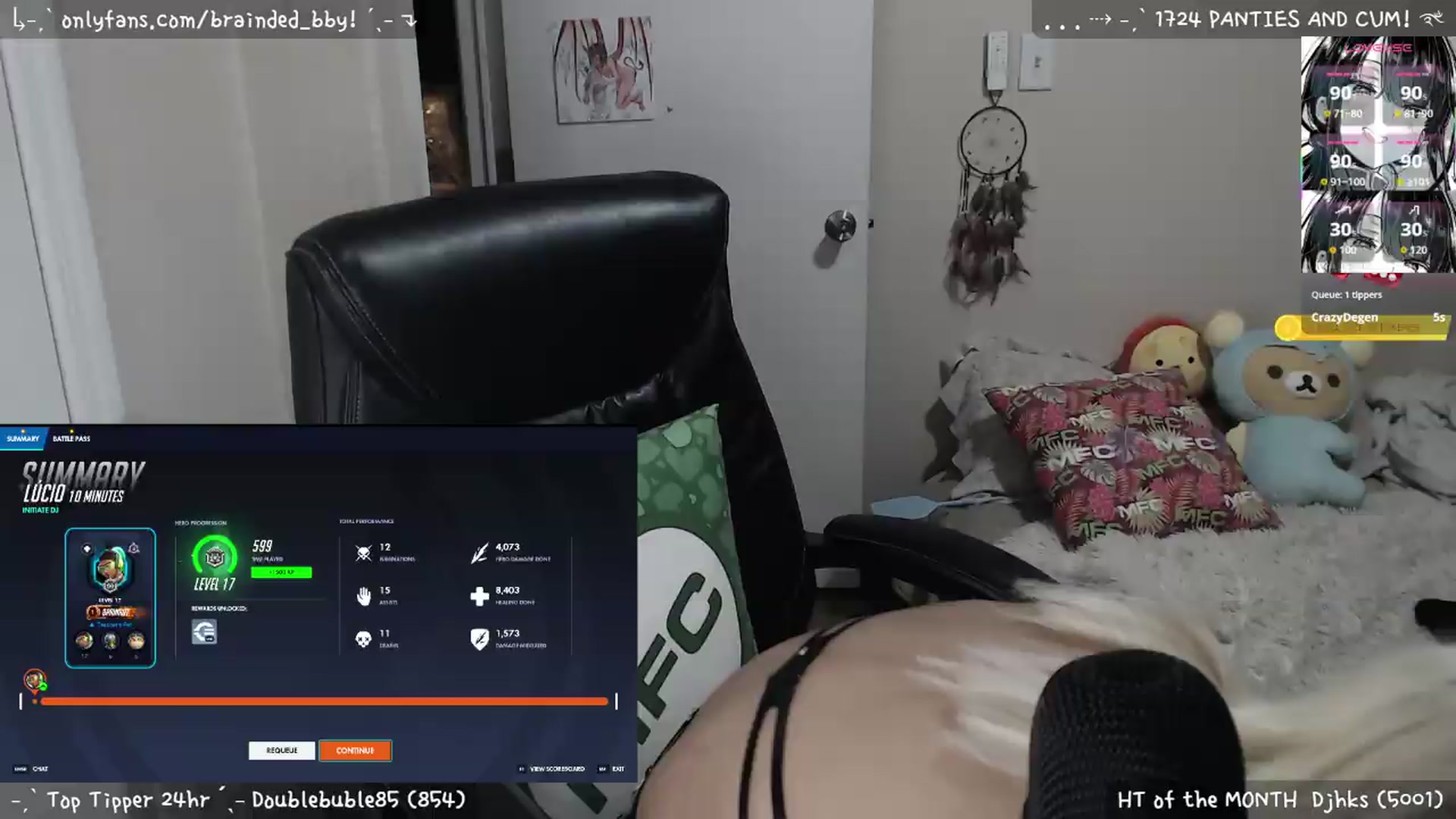 Gallery image thumbnail from braindedbby's myfreecams stream on, 06/01/2026, 07:12 image 14 of 20