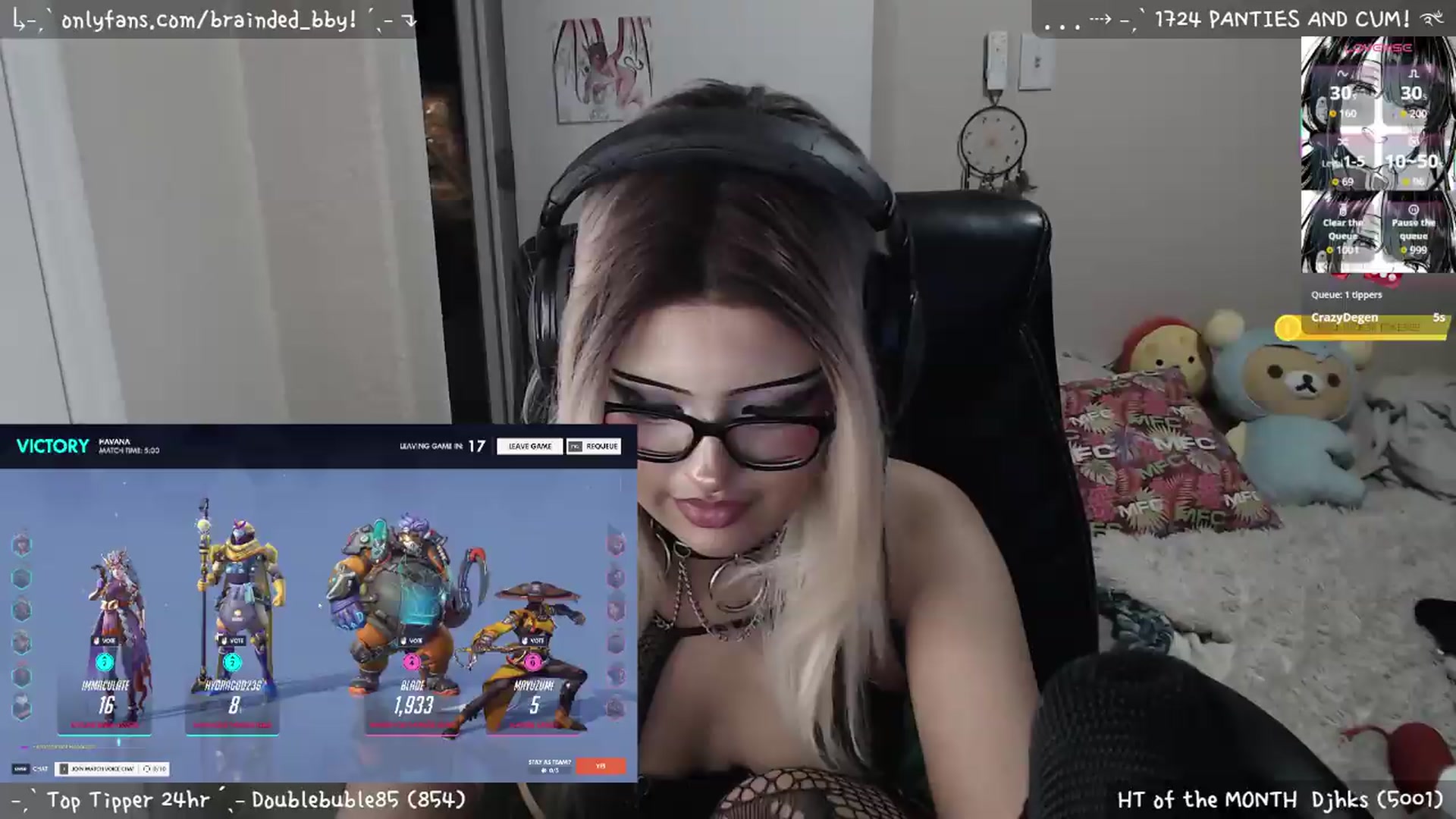 Gallery image thumbnail from braindedbby's myfreecams stream on, 06/01/2026, 07:12 image 16 of 20