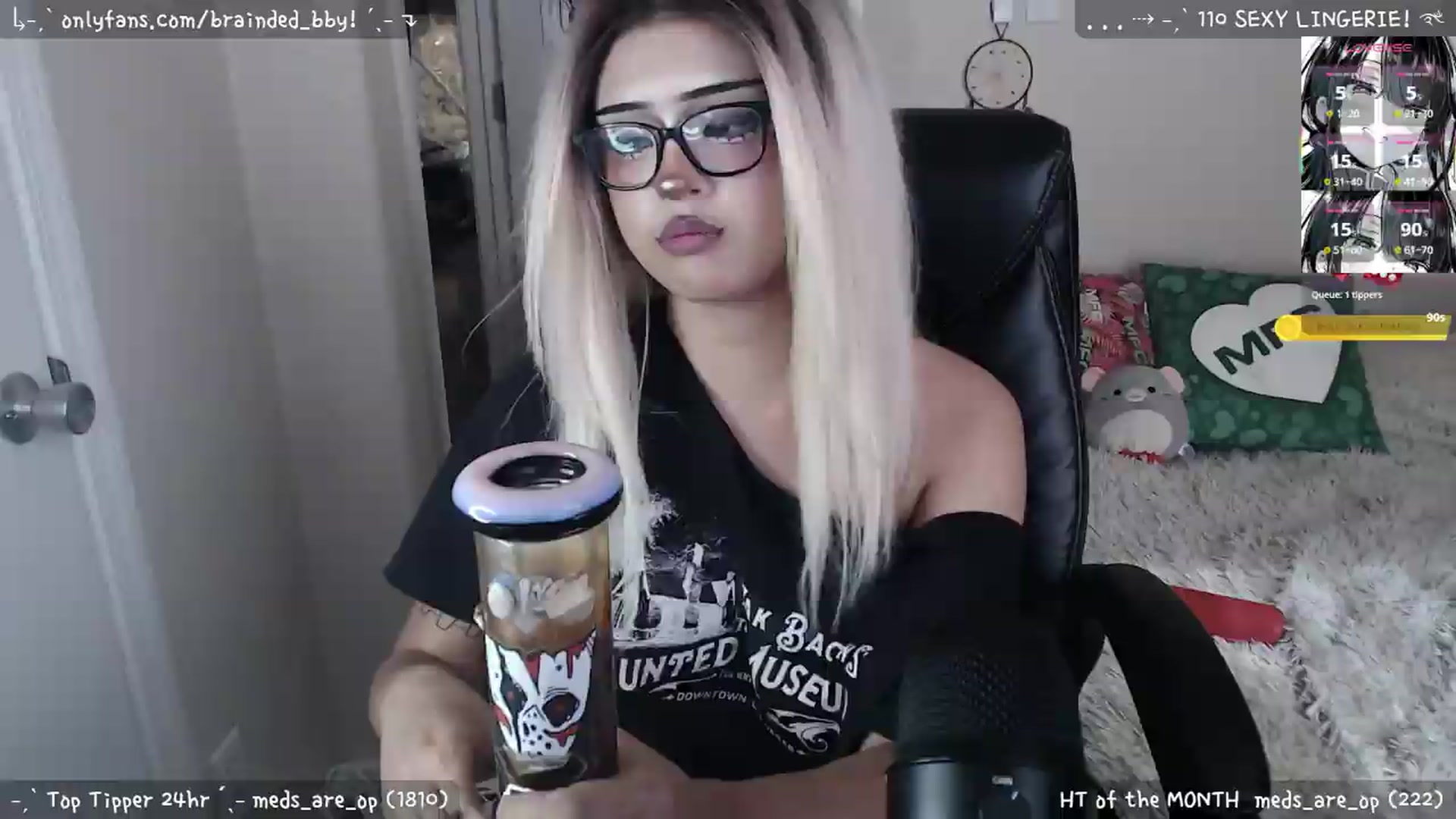 Gallery image thumbnail from braindedbby's myfreecams stream on, 06/02/2026, 23:31 image 18 of 20