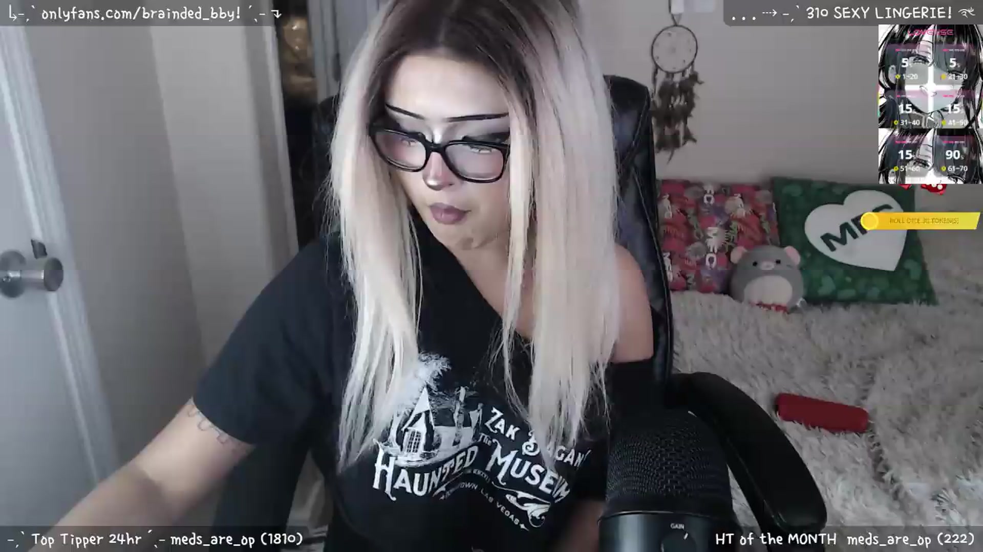 Gallery image thumbnail from braindedbby's myfreecams stream on, 06/02/2026, 23:31 image 11 of 20