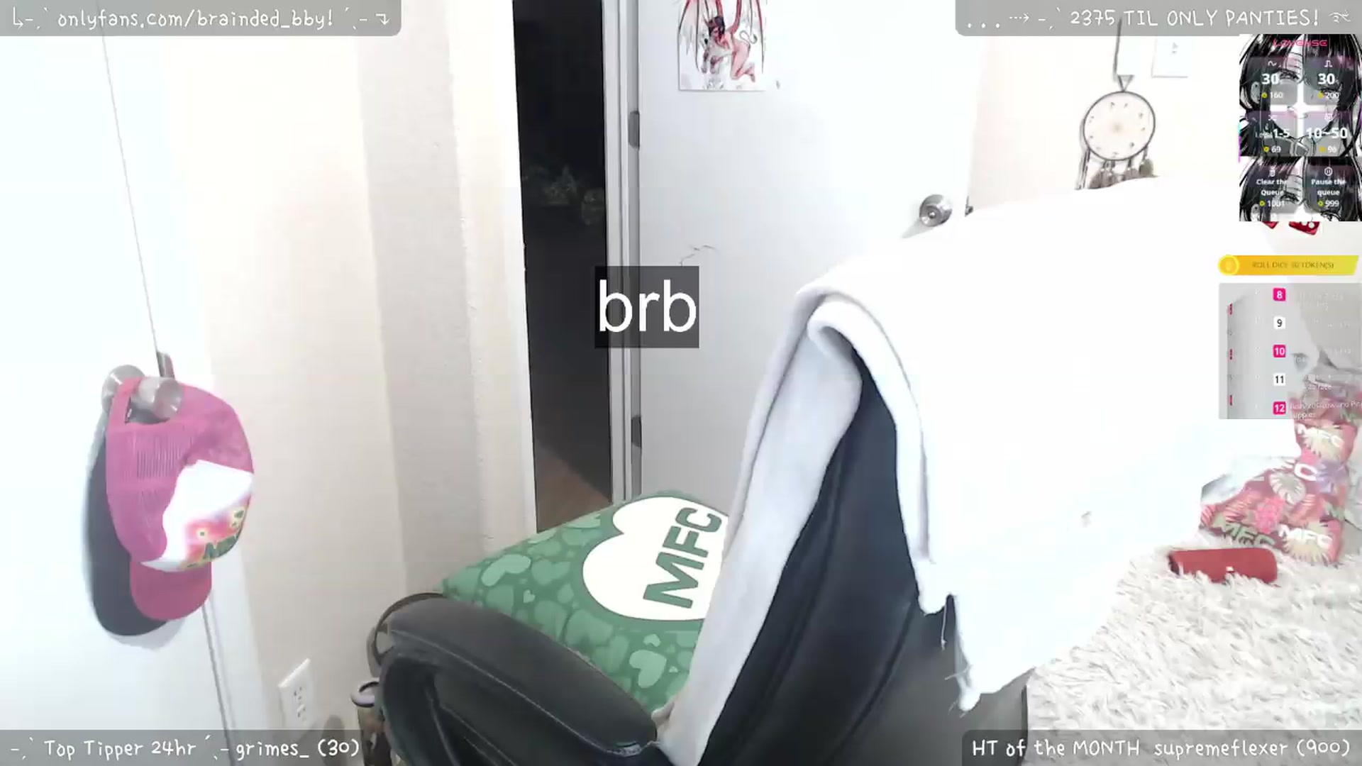 Gallery image thumbnail from braindedbby's myfreecams stream on, 06/10/2026, 23:02 image 19 of 20
