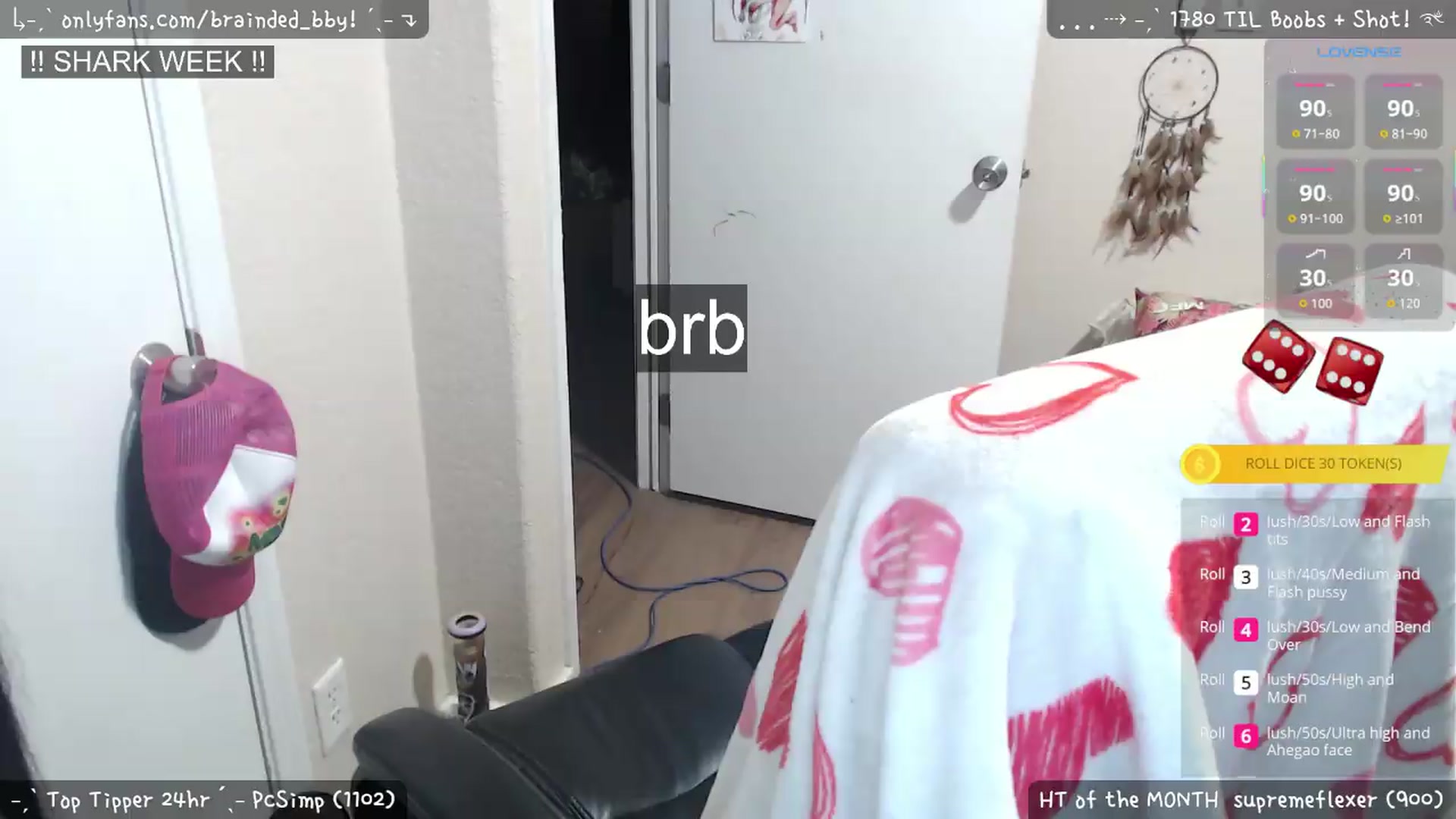 Gallery image thumbnail from braindedbby's myfreecams stream on, 06/19/2026, 03:53 image 6 of 20