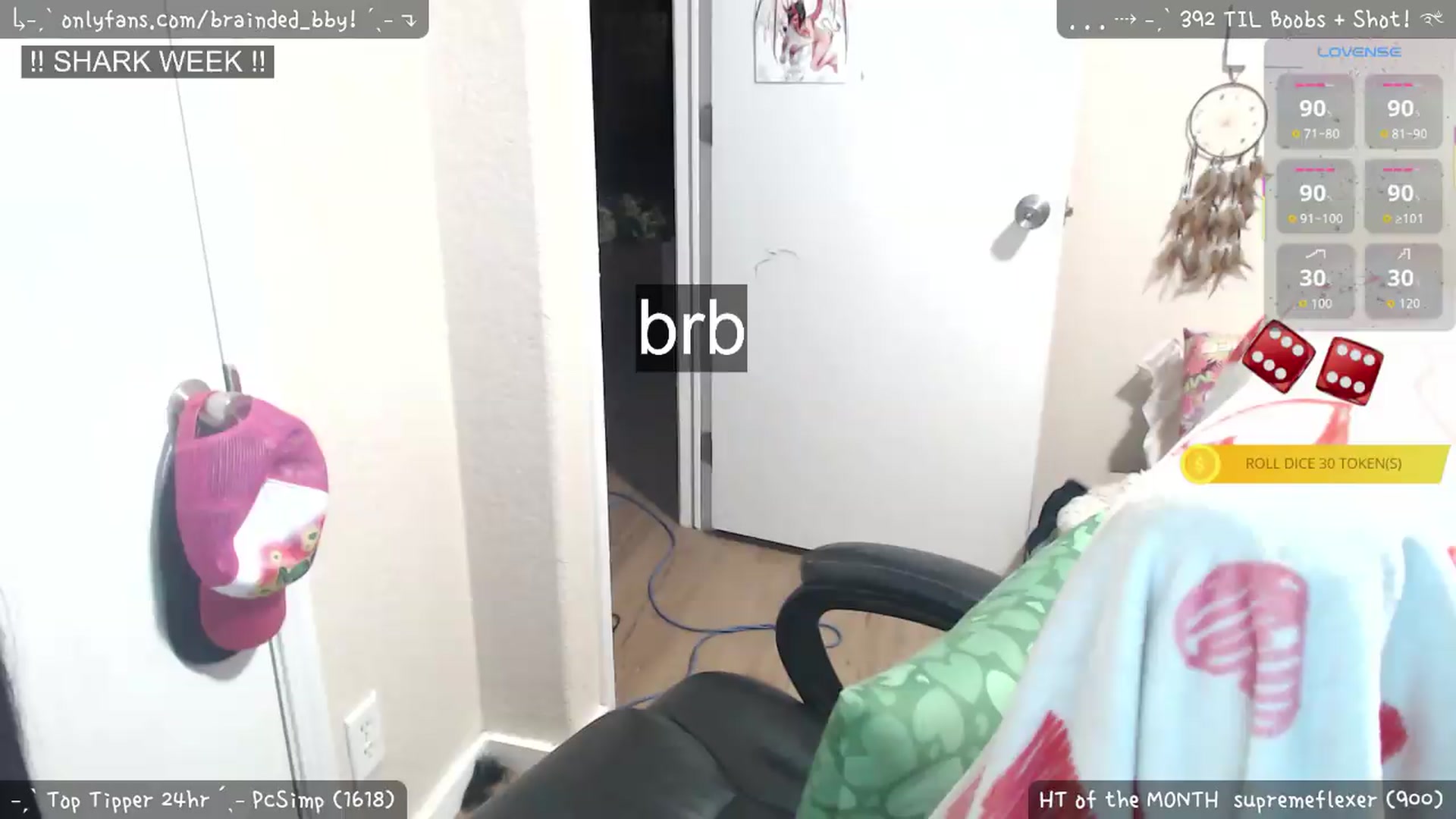 Gallery image thumbnail from braindedbby's myfreecams stream on, 06/19/2026, 07:13 image 20 of 20
