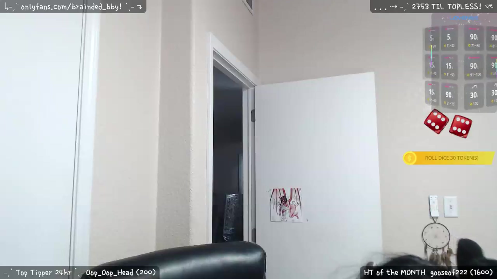 Gallery image thumbnail from braindedbby's myfreecams stream on, 06/27/2026, 02:15 image 5 of 20