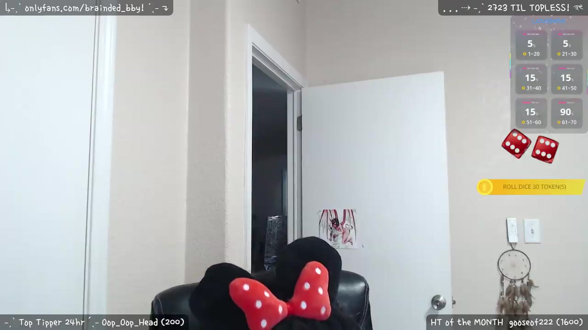 Gallery image thumbnail from braindedbby's myfreecams stream on, 06/27/2026, 02:15 image 6 of 20