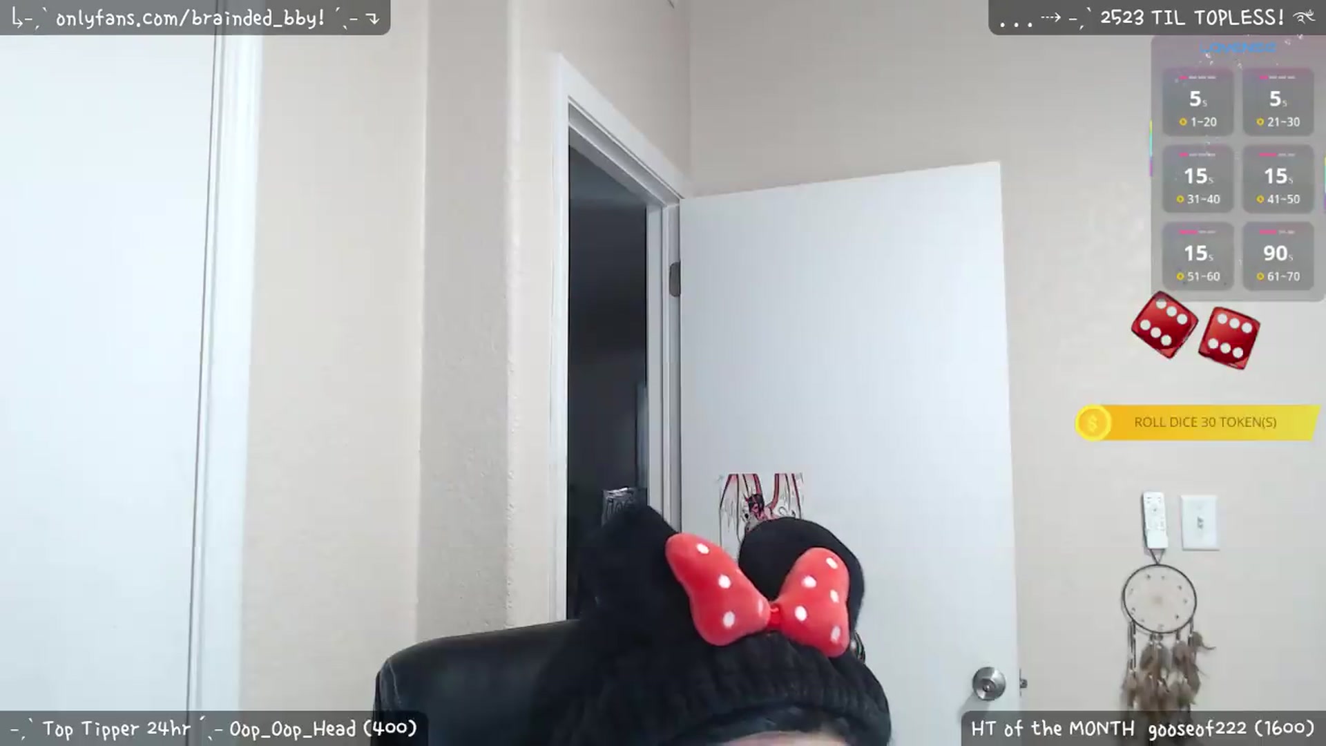 Gallery image thumbnail from braindedbby's myfreecams stream on, 06/27/2026, 02:15 image 8 of 20