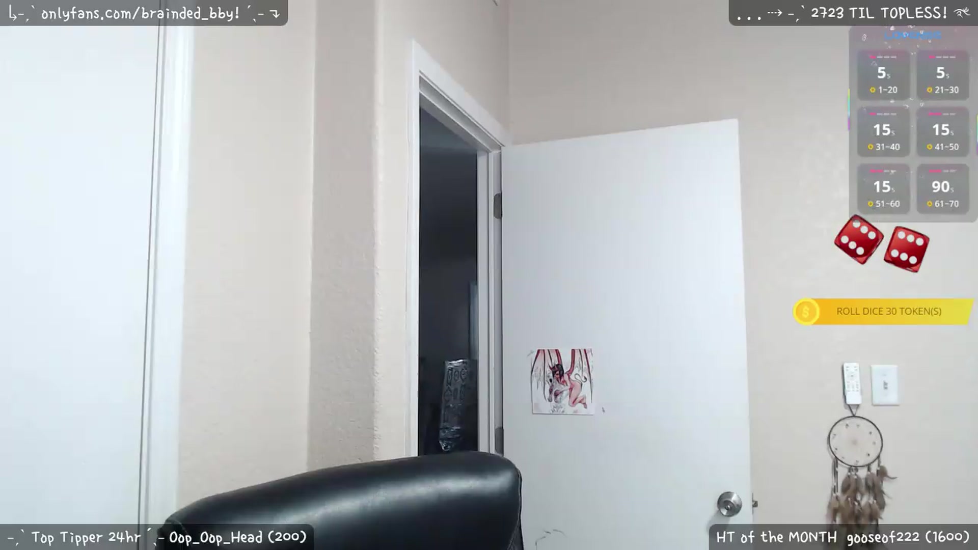 Gallery image thumbnail from braindedbby's myfreecams stream on, 06/27/2026, 02:15 image 7 of 20