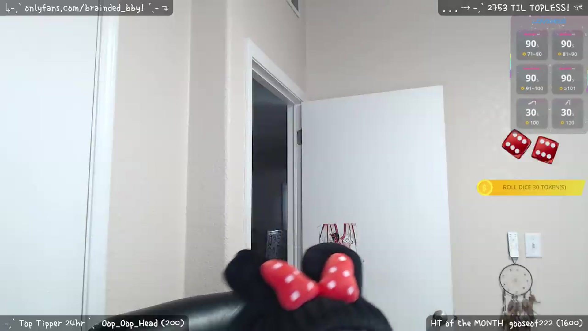 Gallery image thumbnail from braindedbby's myfreecams stream on, 06/27/2026, 02:15 image 4 of 20