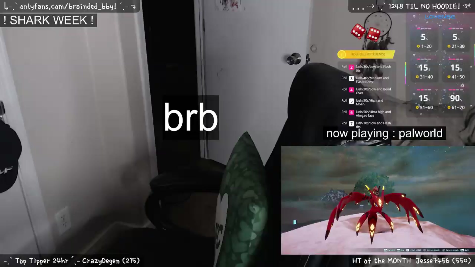 Gallery image thumbnail from braindedbby's myfreecams stream on, 07/20/2026, 06:32 image 5 of 20