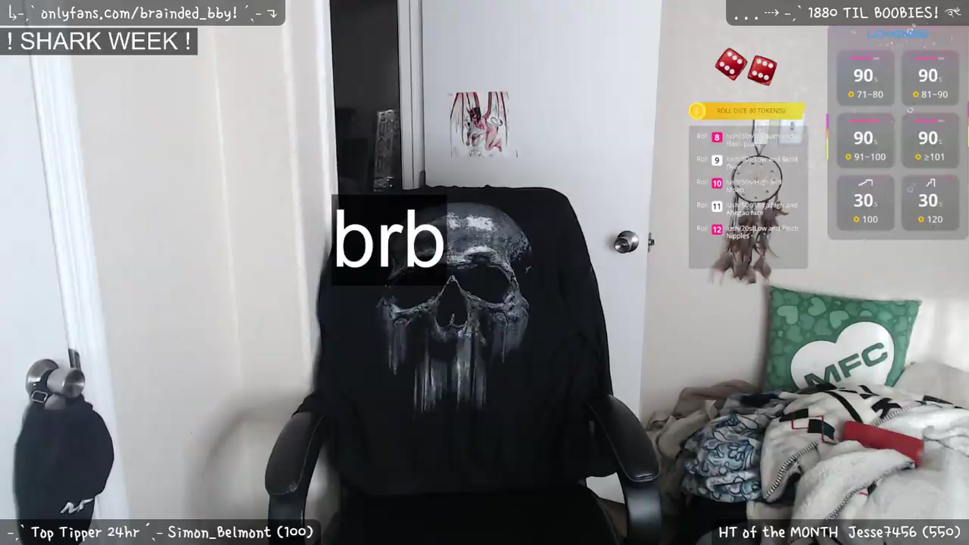 Gallery image thumbnail from braindedbby's myfreecams stream on, 07/22/2026, 24:59 image 17 of 20