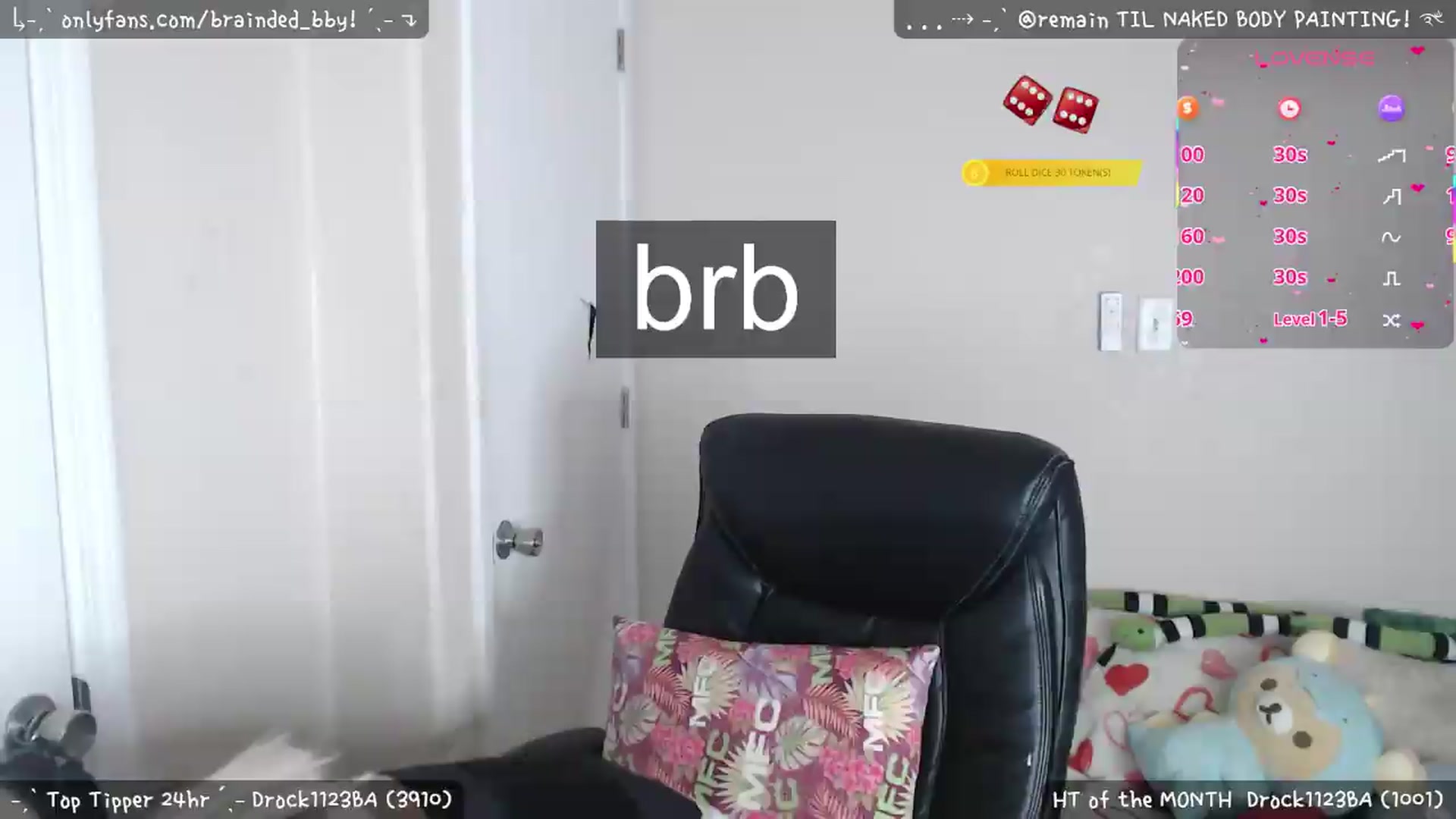 Gallery image thumbnail from braindedbby's myfreecams stream on, 08/13/2026, 01:36 image 1 of 20