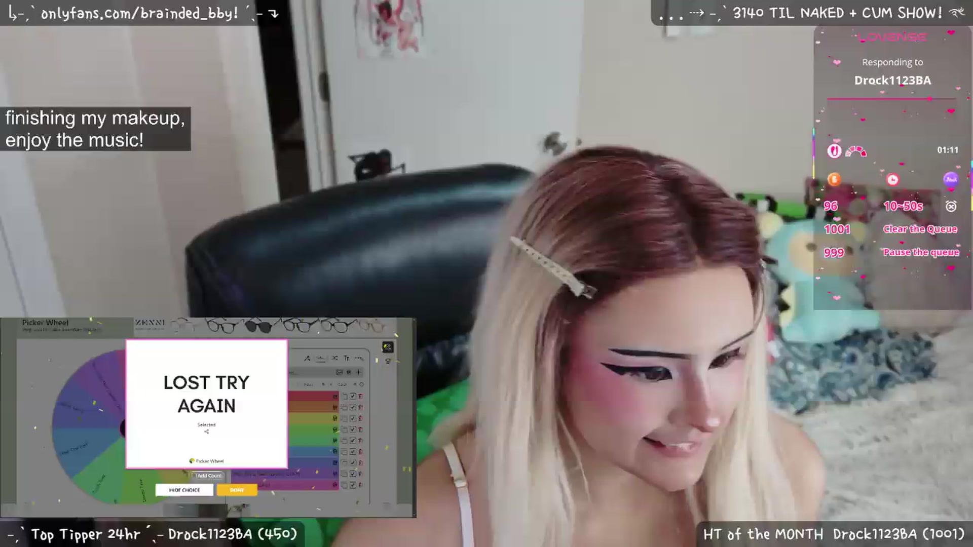 Gallery image thumbnail from braindedbby's myfreecams stream on, 08/20/2026, 03:35 image 1 of 20