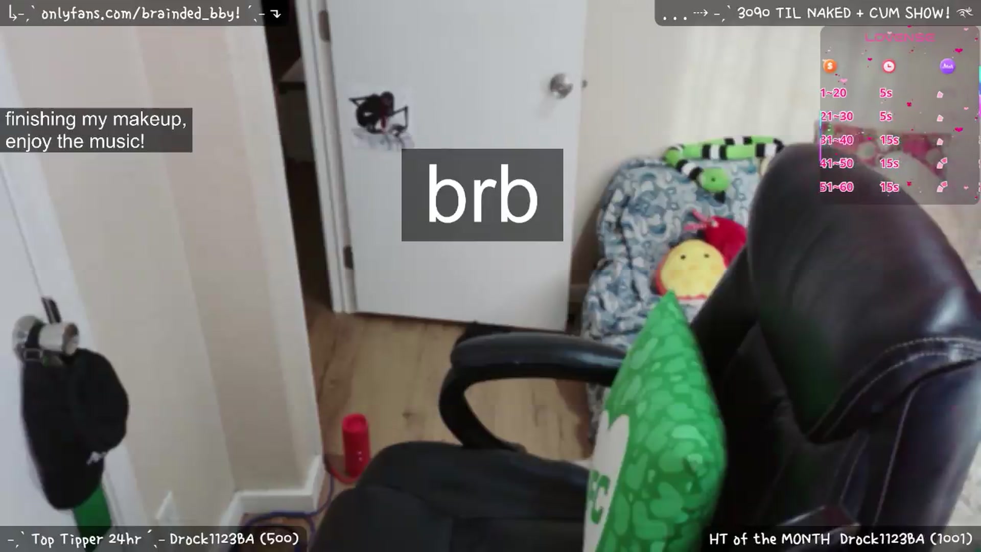 Gallery image thumbnail from braindedbby's myfreecams stream on, 08/20/2026, 03:35 image 5 of 20
