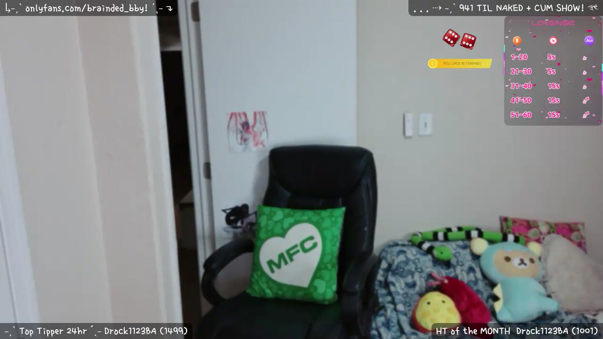 Gallery image thumbnail from braindedbby's myfreecams stream on, 08/20/2026, 03:35 image 14 of 20