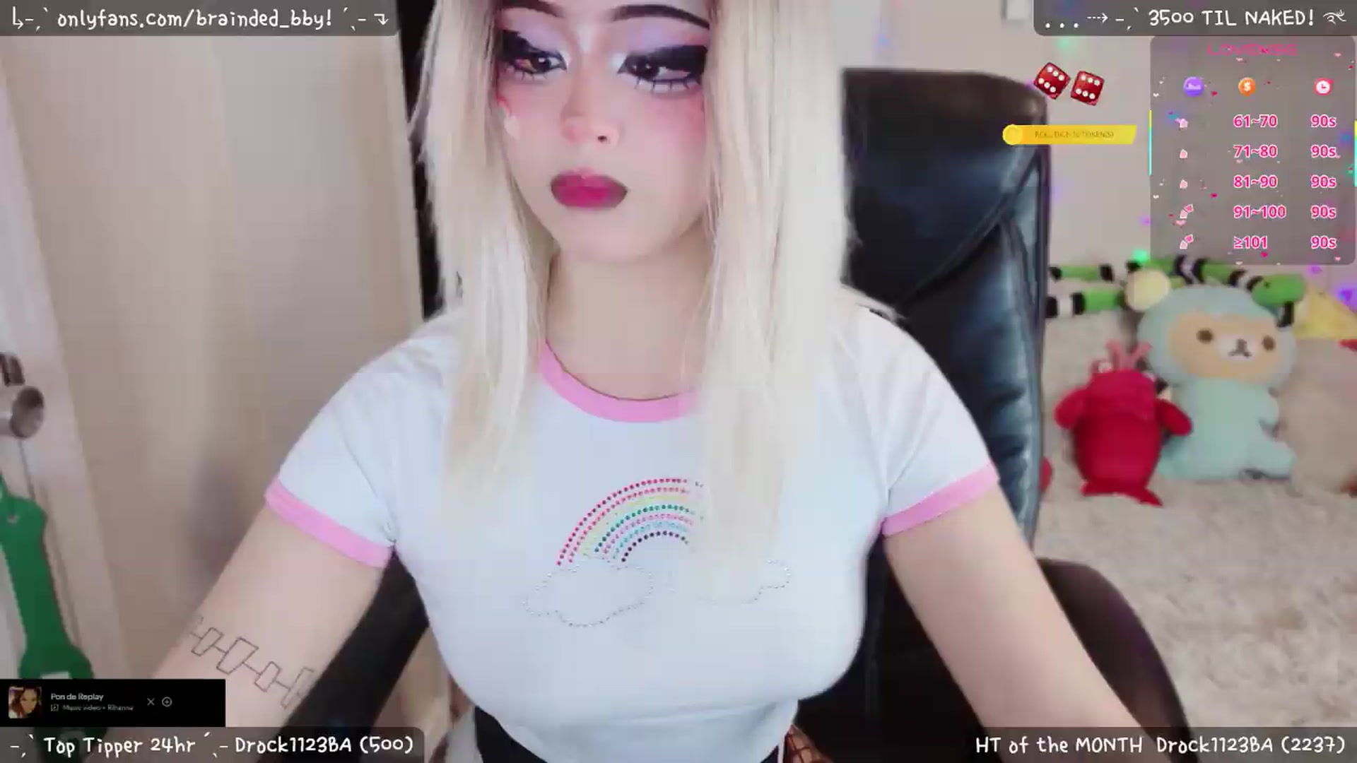 Gallery image thumbnail from braindedbby's myfreecams stream on, 09/10/2026, 05:54 image 2 of 20