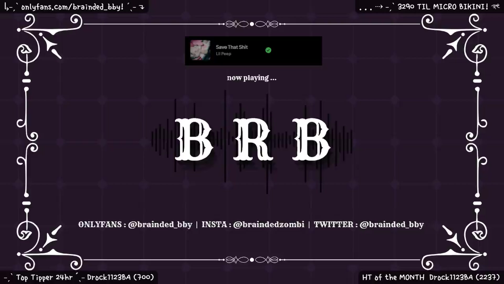 Gallery image thumbnail from braindedbby's myfreecams stream on, 09/14/2026, 05:45 image 2 of 20